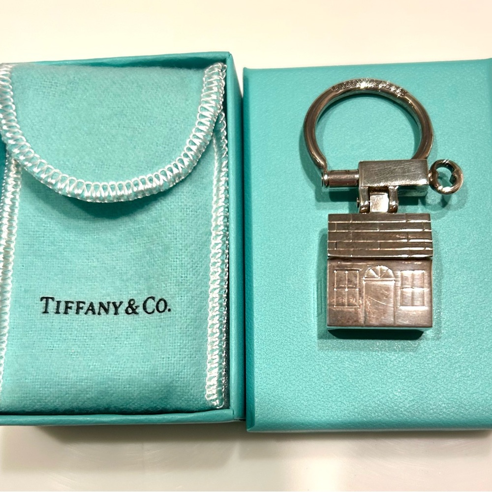 Tiffany & Co. Vintage House Keychain